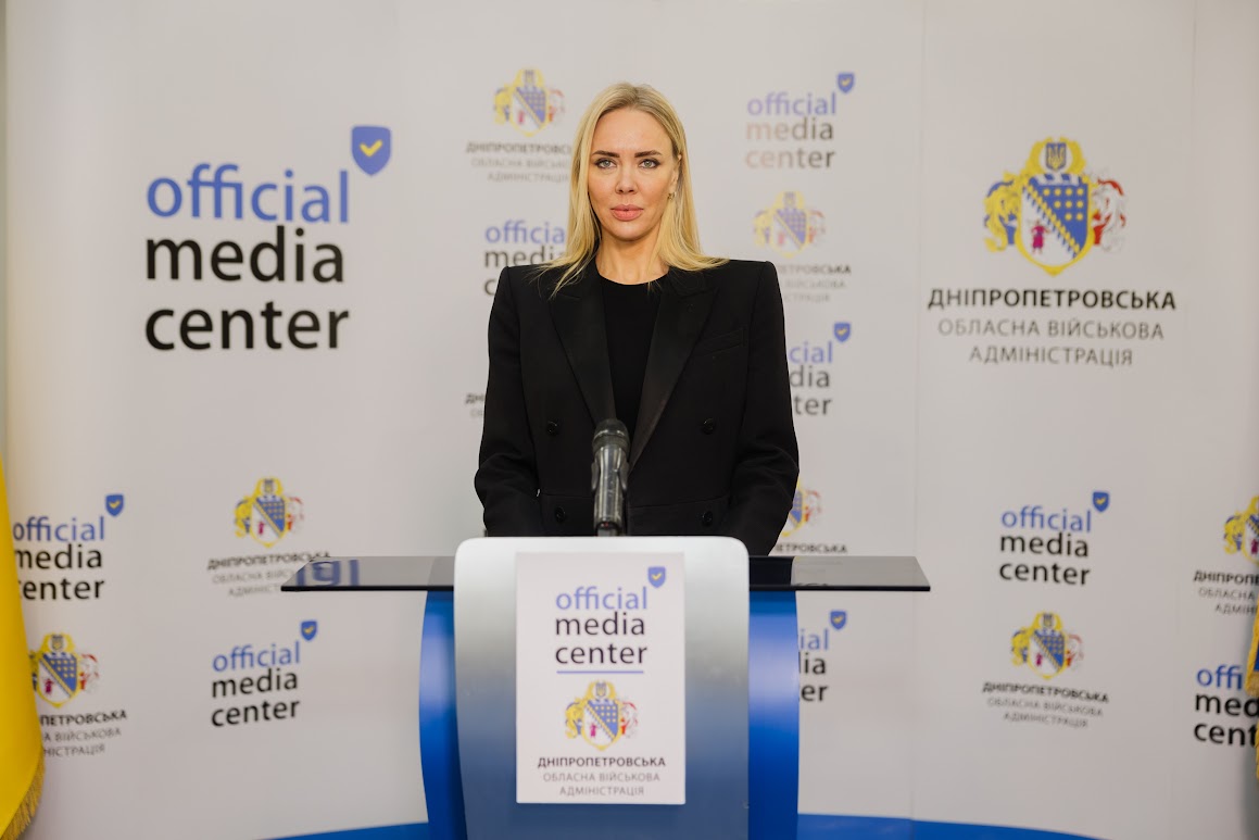 Заступник очільника області Ірина Грицай