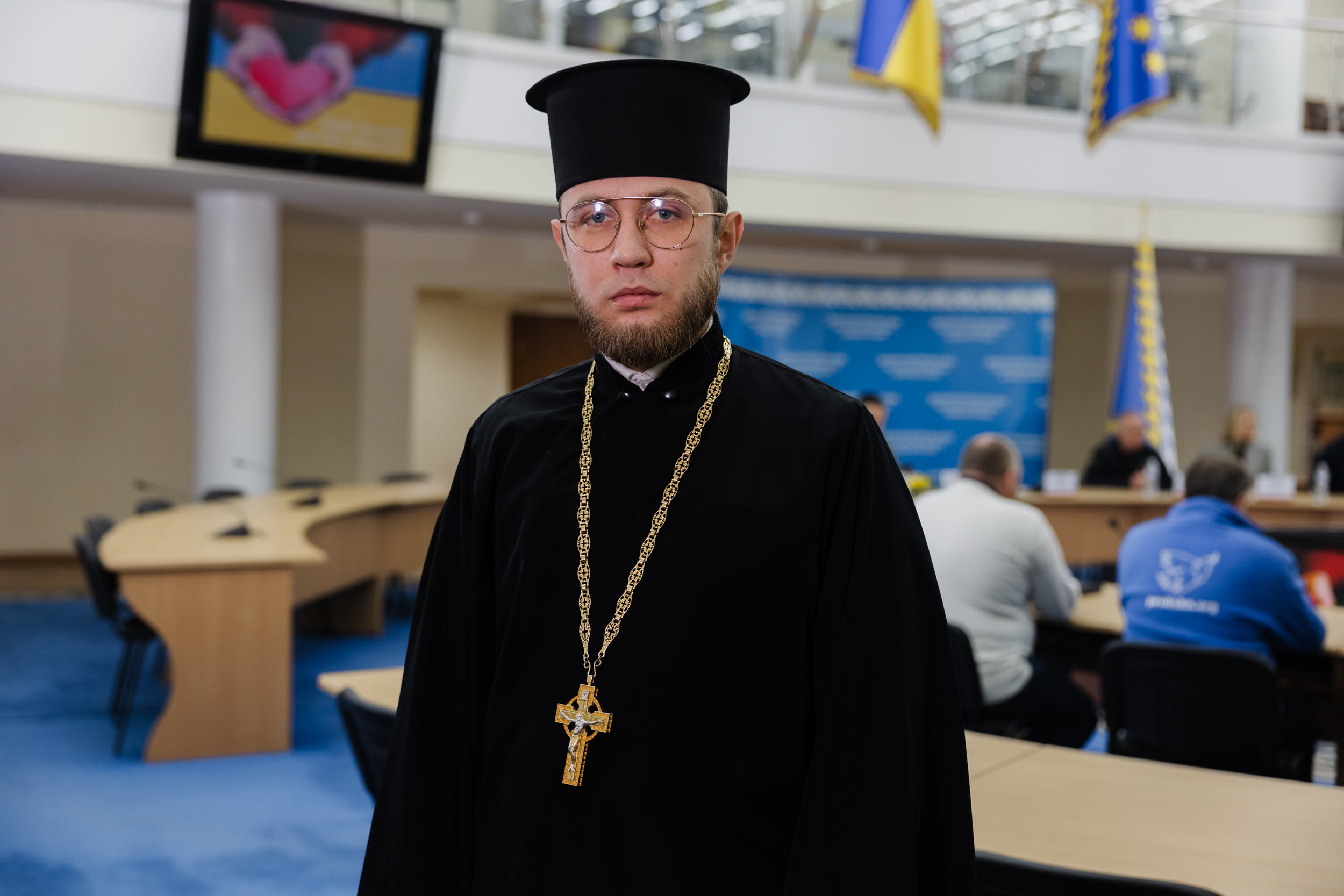 Настоятель Козацької церкви Святої Покрови Ігумен Феодосій