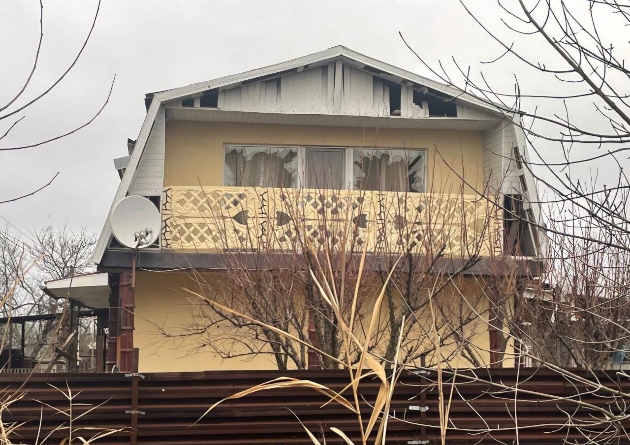 Потрощений приватний будинок на Нікопольщині