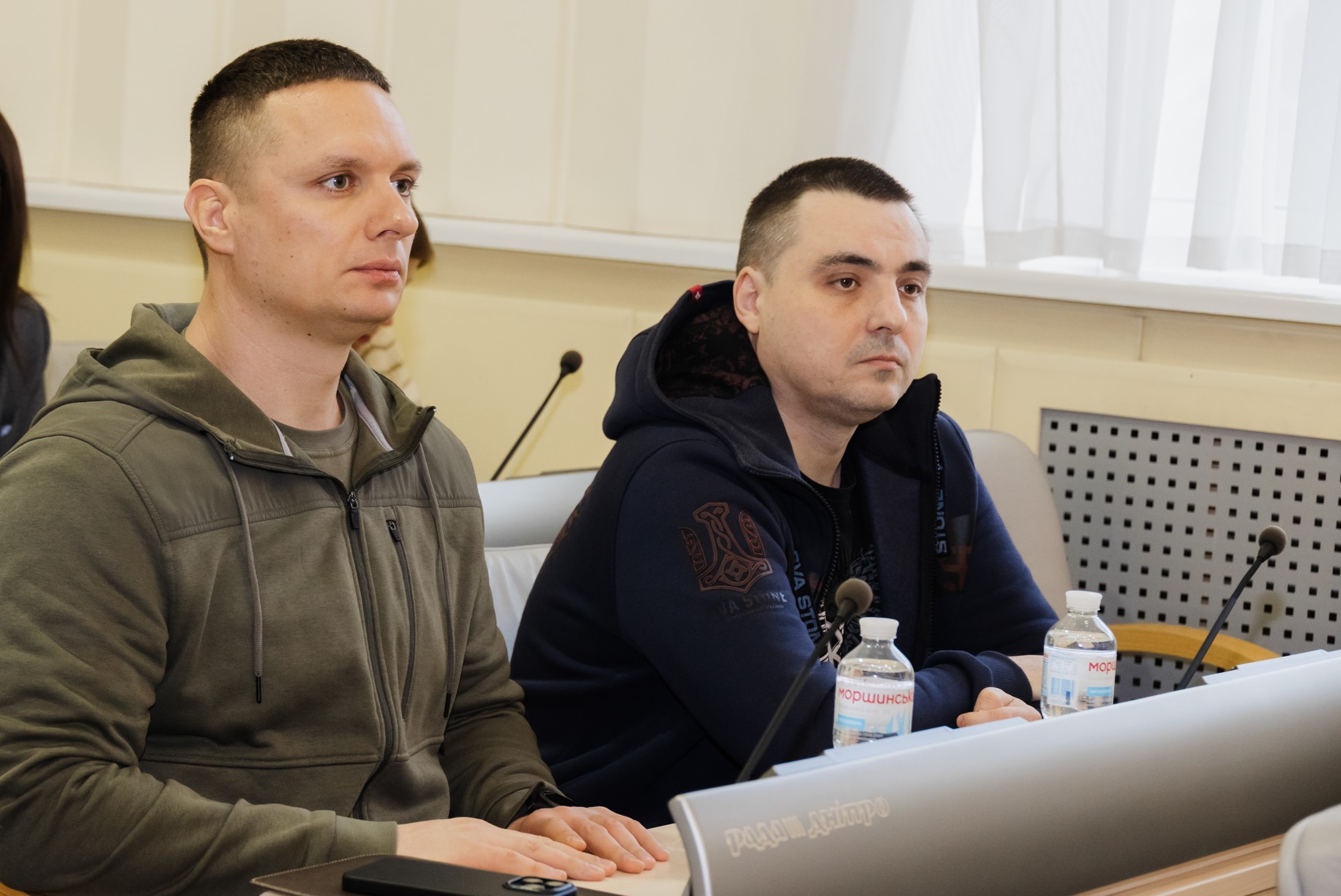 В.о. першого заступника начальника Дніпропетровської ОВА Юрій Яндульський та заступник очільника області Іван Начовний