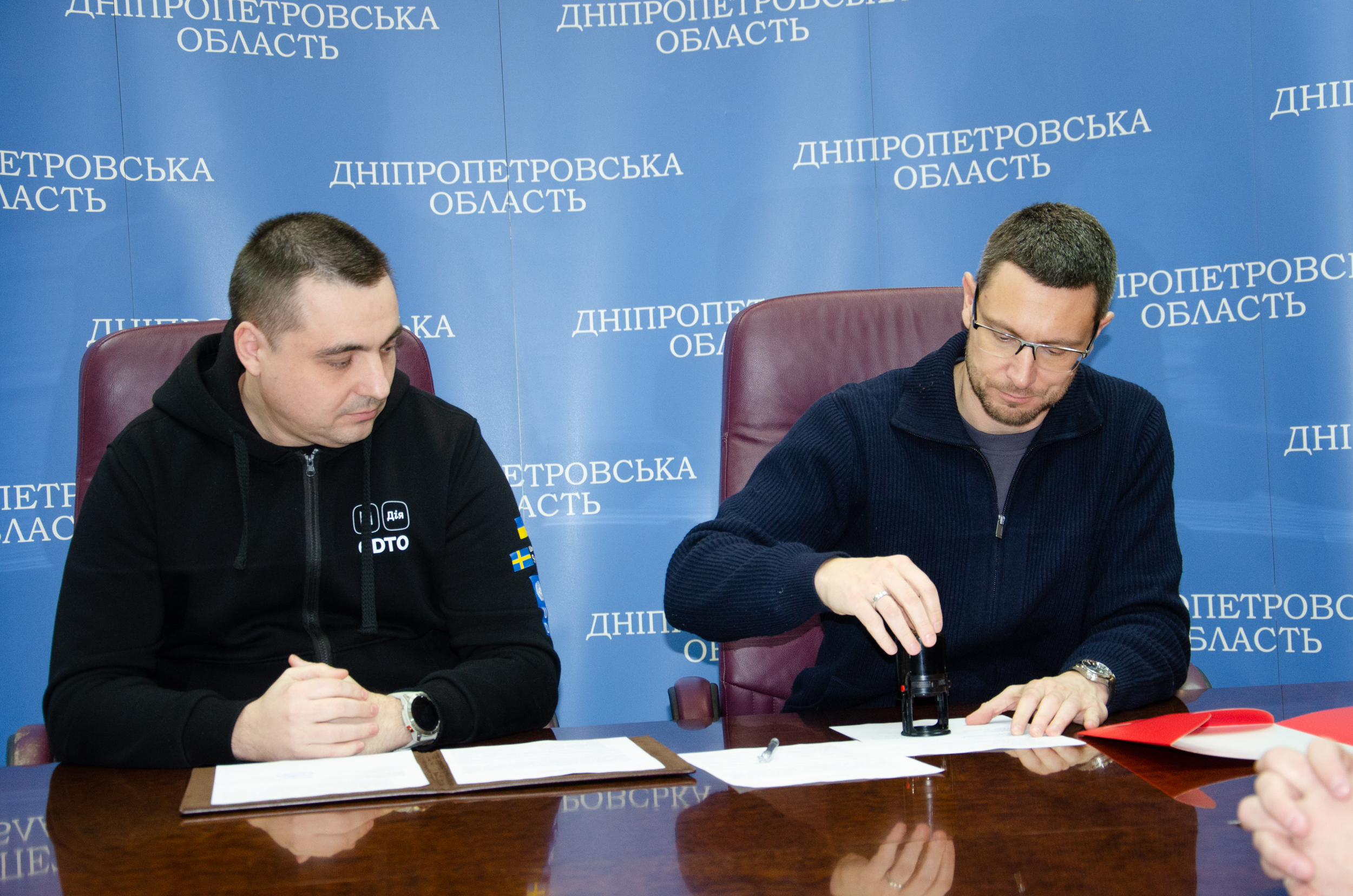 Церемонія підписання документу про співпрацю