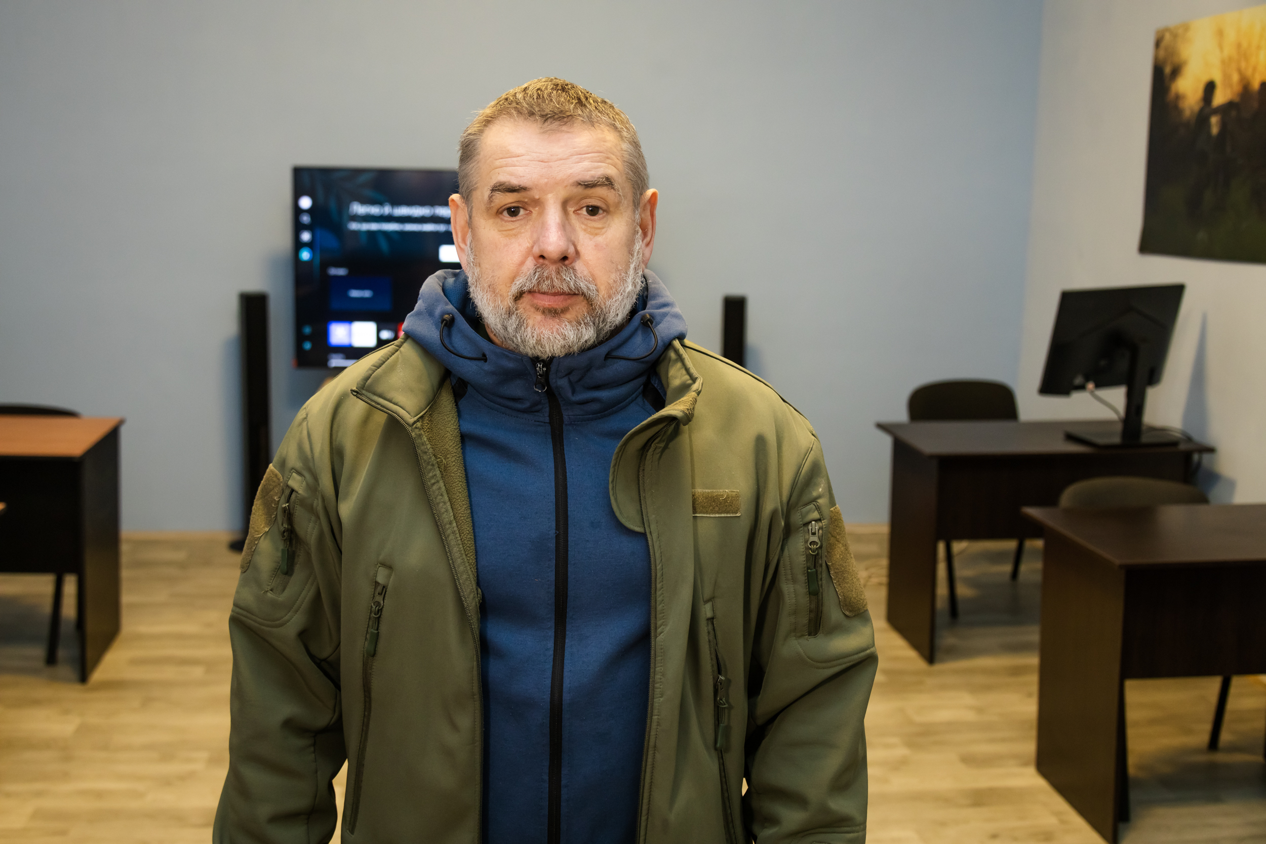 Координатор ветеранського простору Сергій Звірко