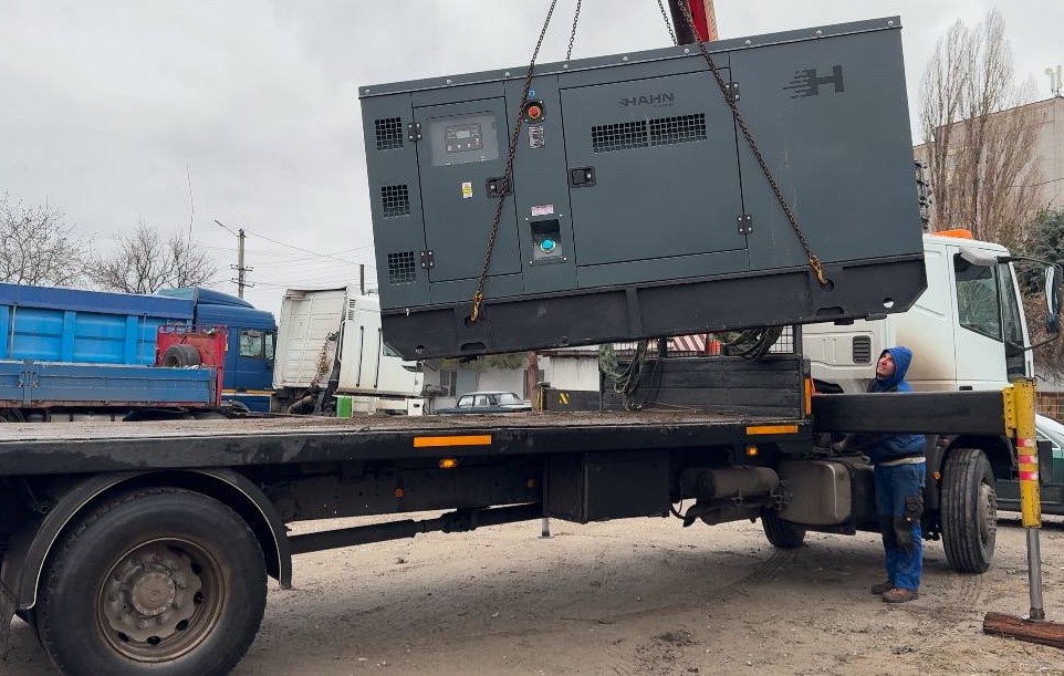 Відвантаження отриманого генератора 