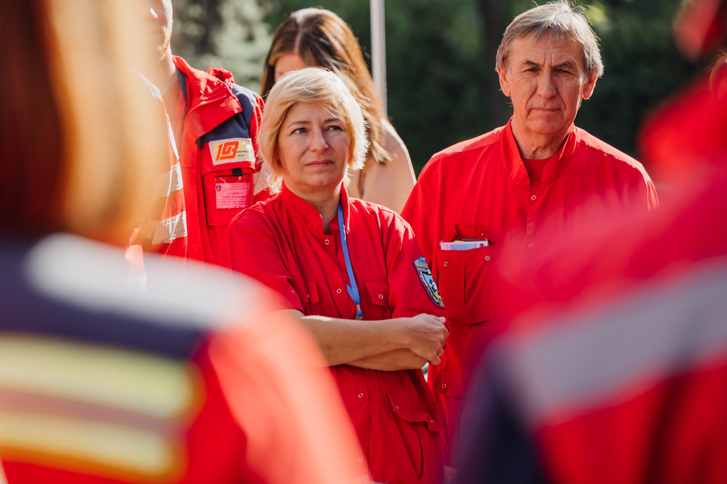 Працівниця «швидкої» Валерія. 