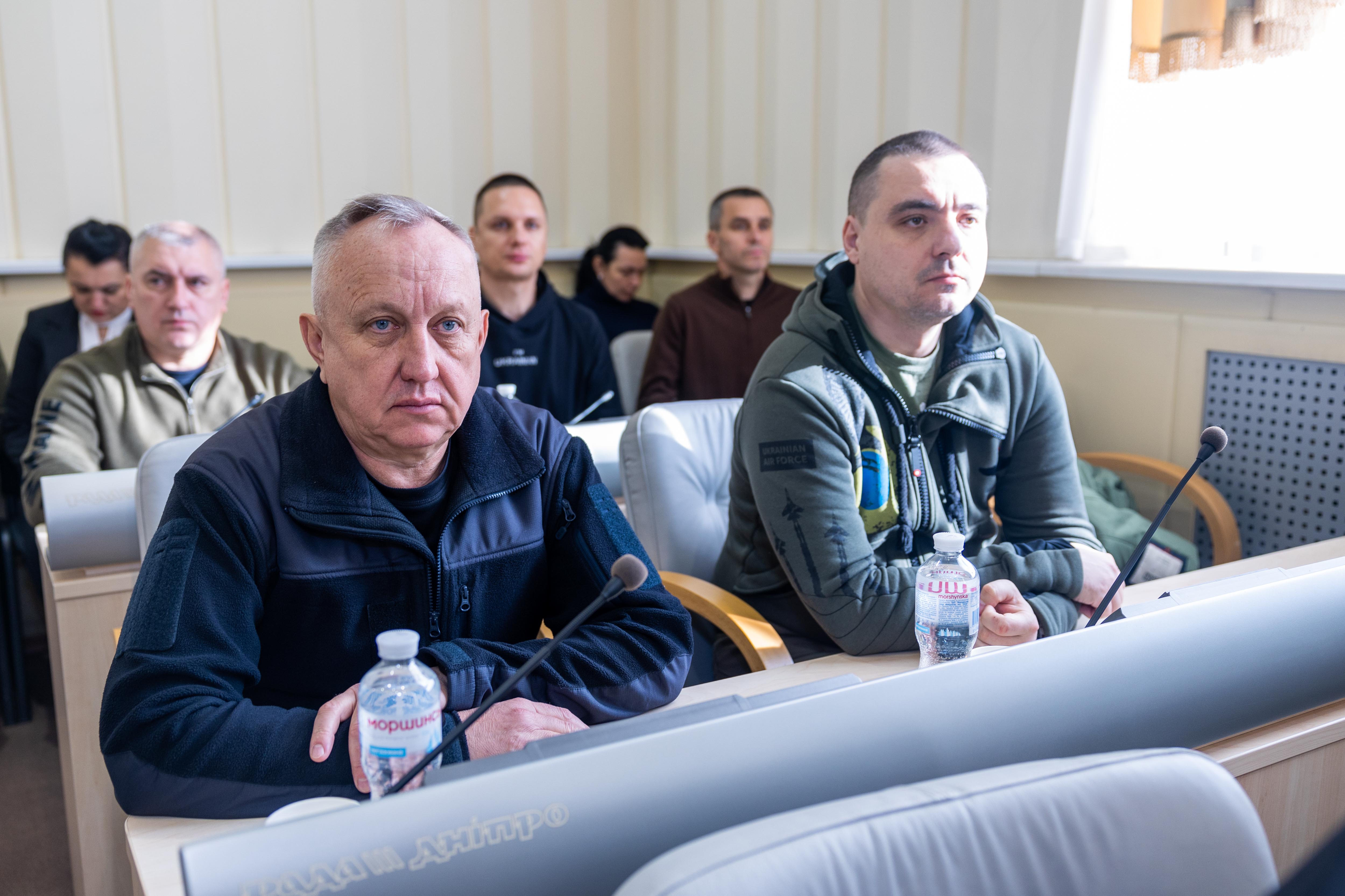 Заступники начальника ОВА Андрій Кульбач та Іван Начовний