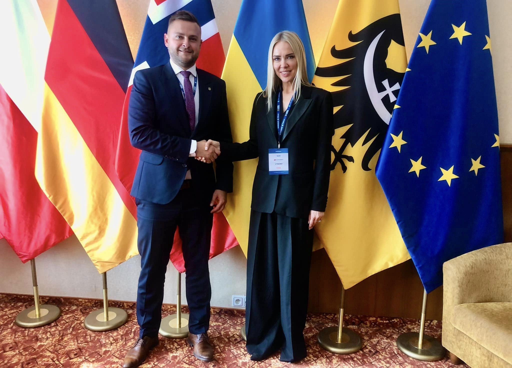 Заступник начальника Дніпропетровської ОВА Ірина Грицай провели ряд міжнародних зустрічей