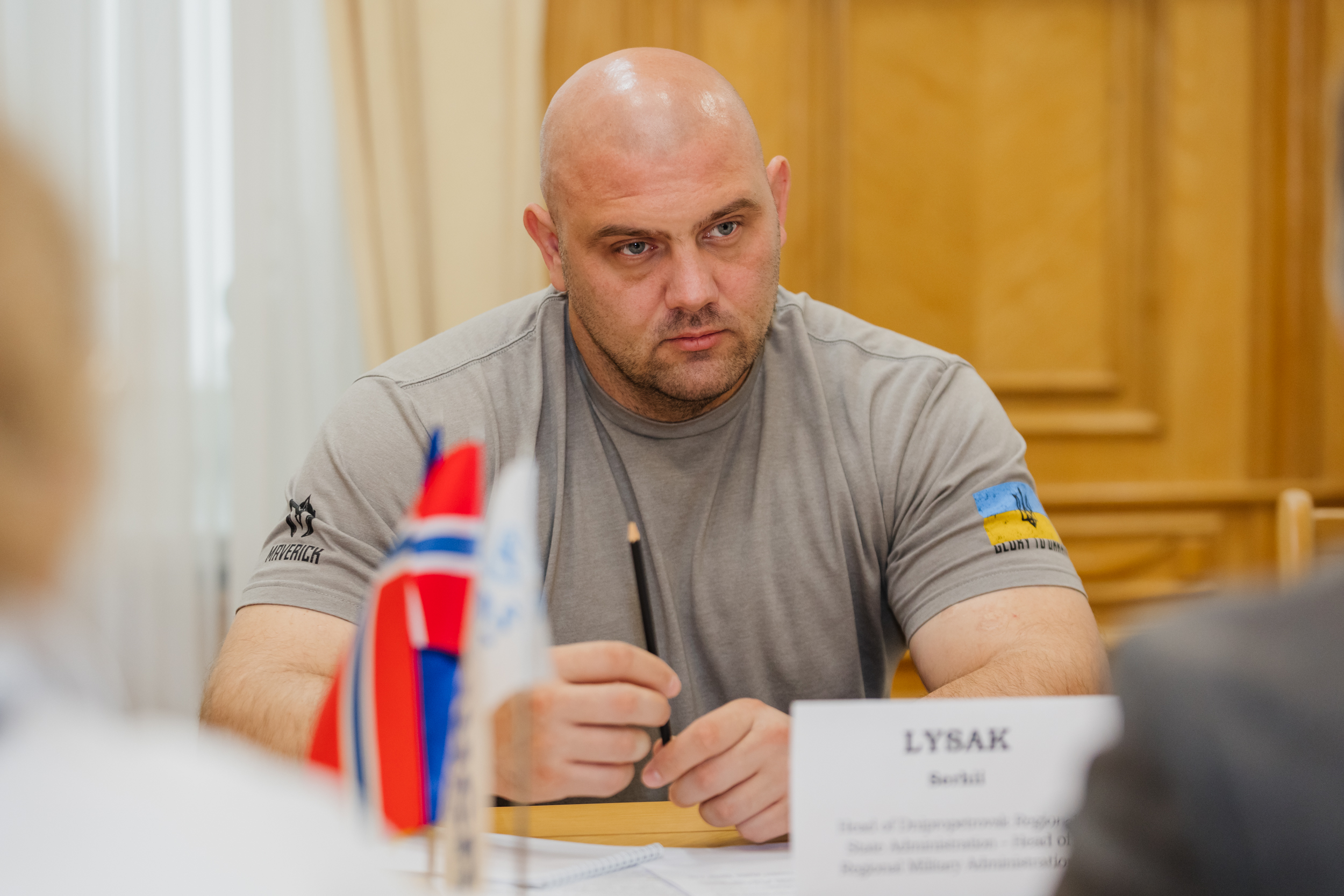 Начальник Дніпропетровської ОВА Сергій Лисак