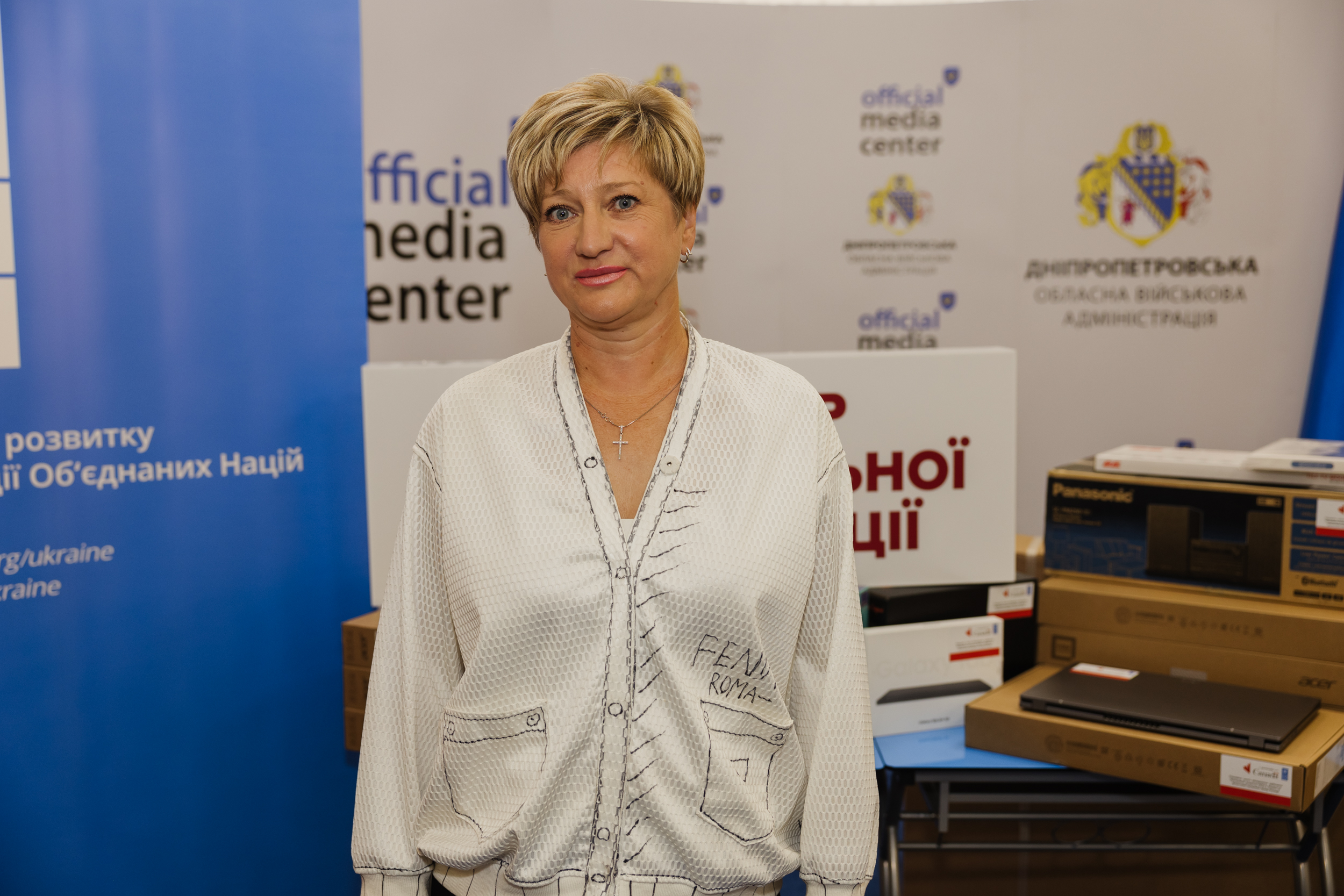 Заступник міського голови Нікополя Ірина Харченко