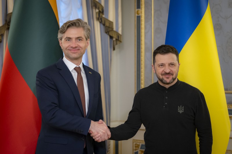 Президенти України та Литви