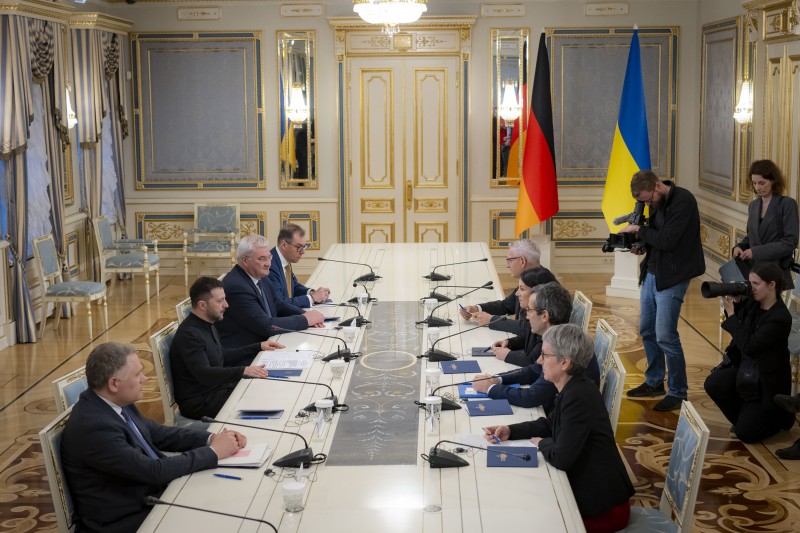 Зустріч німецької та української делегацій