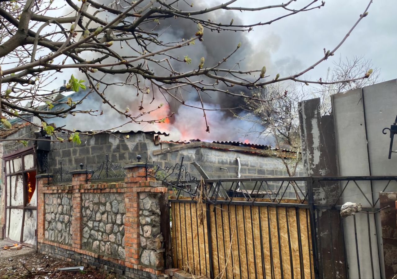 Пожежа в приватному секторі на Нікопольщині 