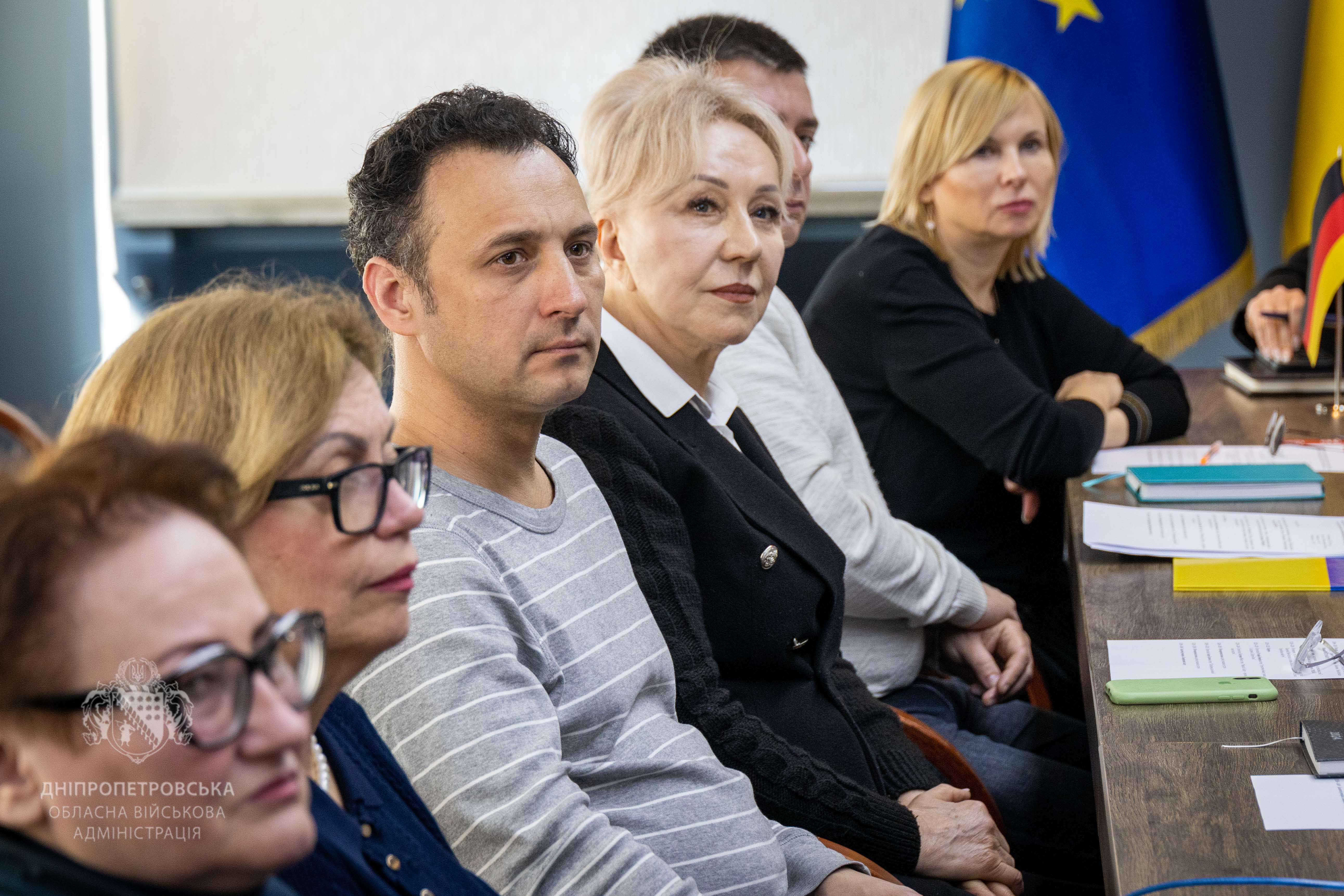 Учасники зустрічі від української сторони 