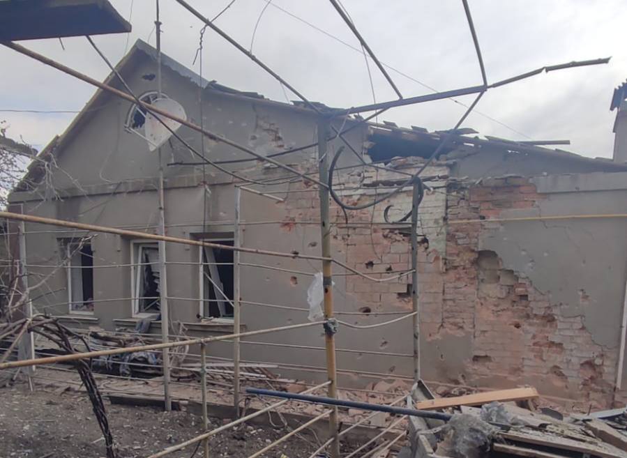 Потрощений приватний будинок на Нікопольщині 