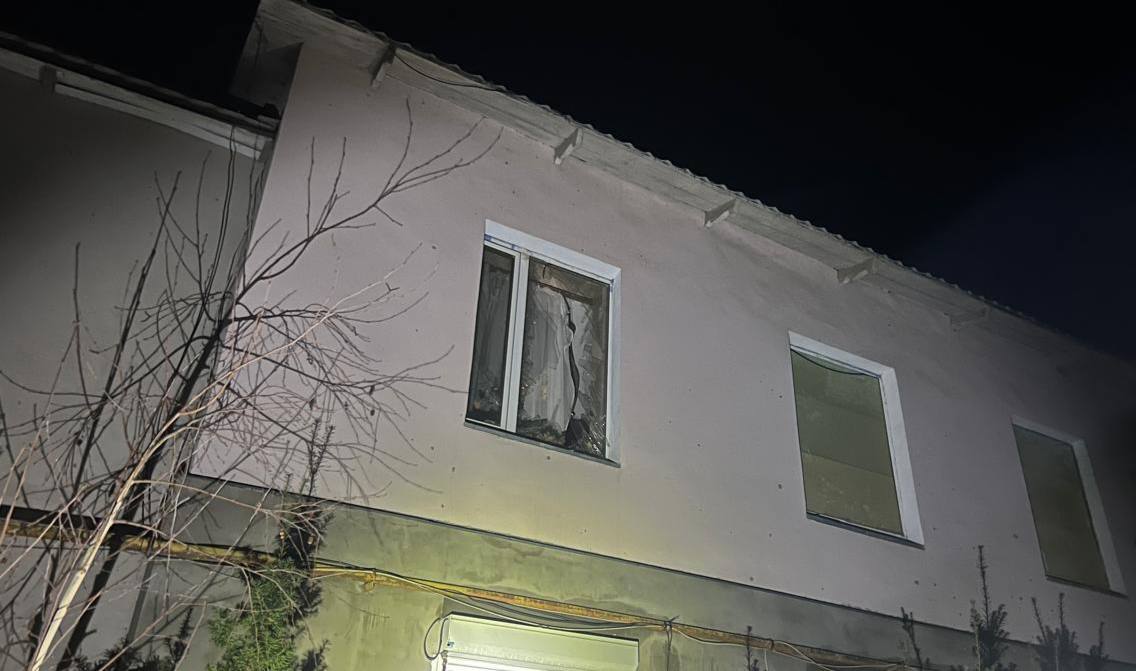 Наслідки обстрілу Нікополя.