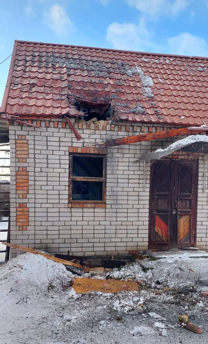Потрощена приватна оселя у Нікопольському районі
