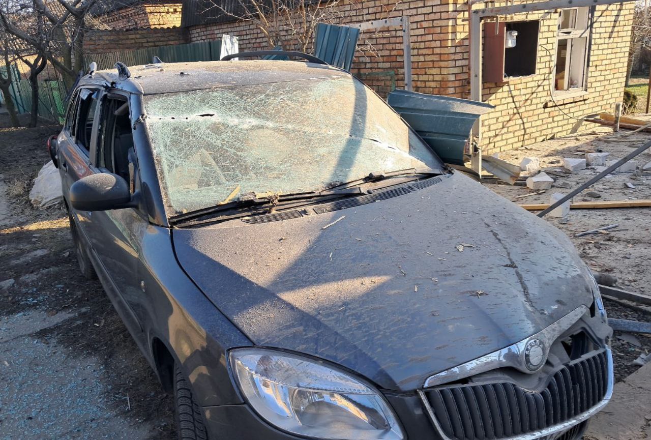 Побита автівка