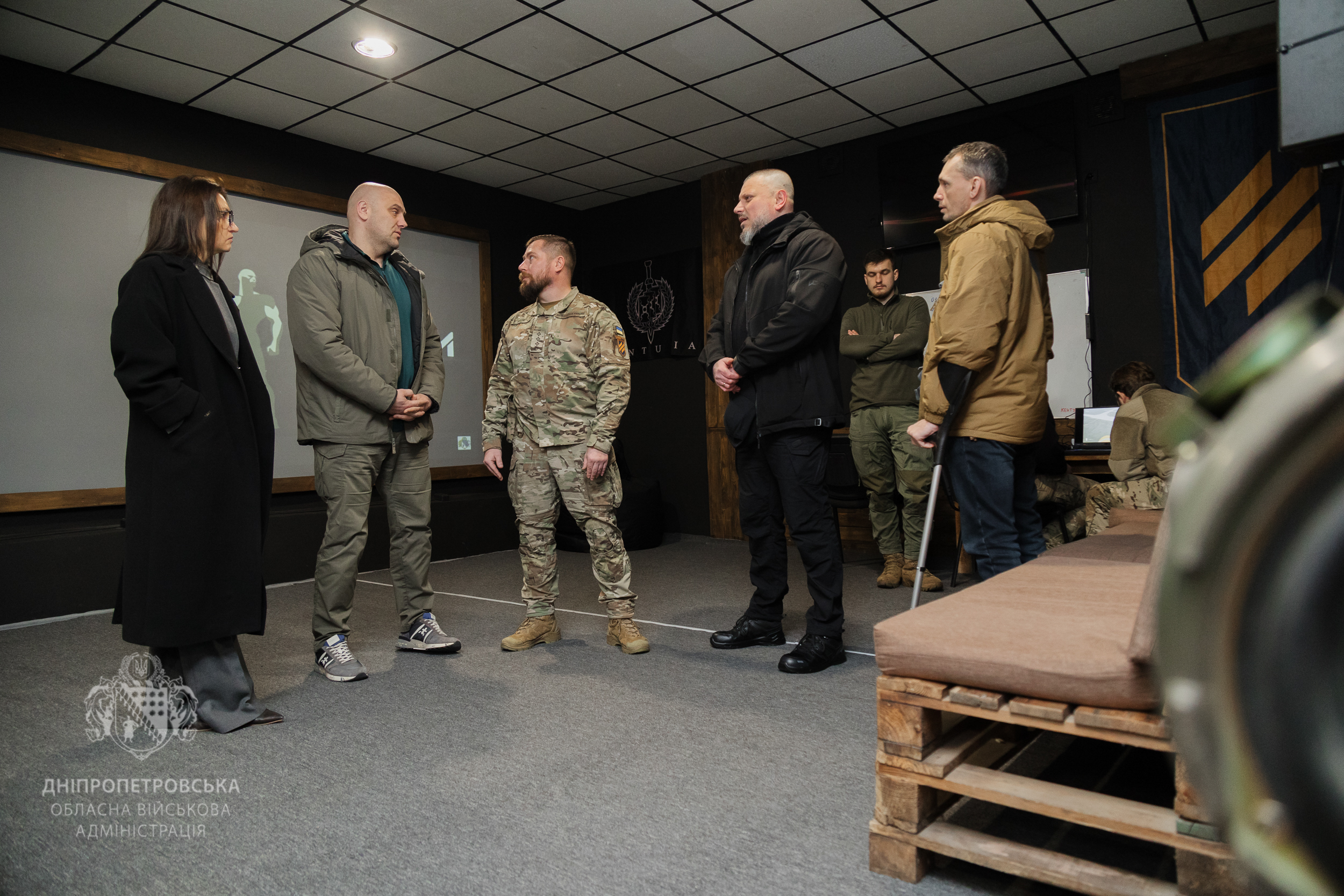  Очільнику регіону розповіли про новостворений ветеранський хаб