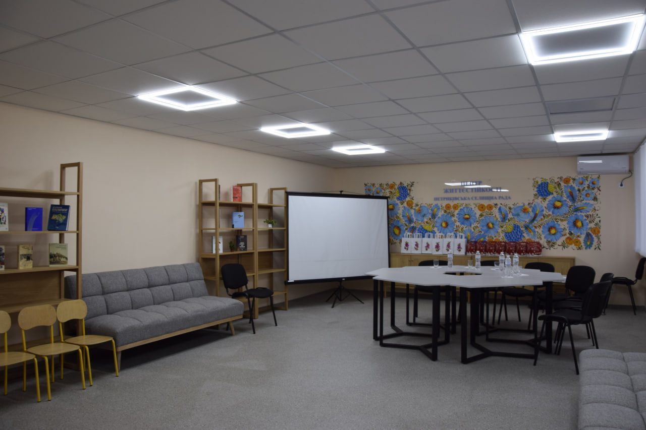 У приміщенні, куди переїхав центр, місцевим коштом зробили ремонт