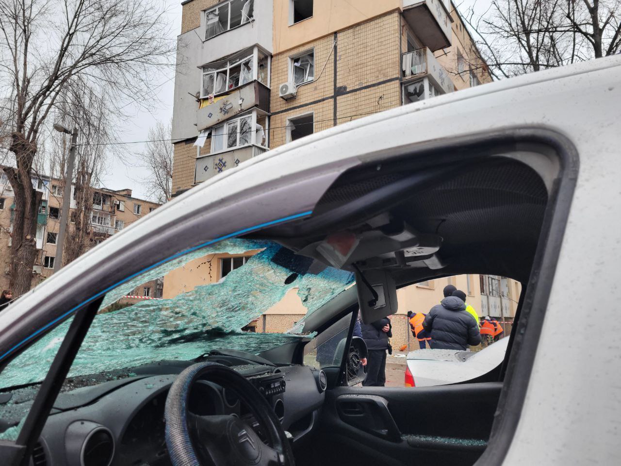 Понівечене авто