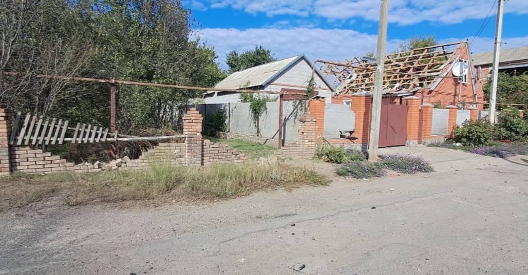 Руйнування у приватному секторі на Нікопольщині