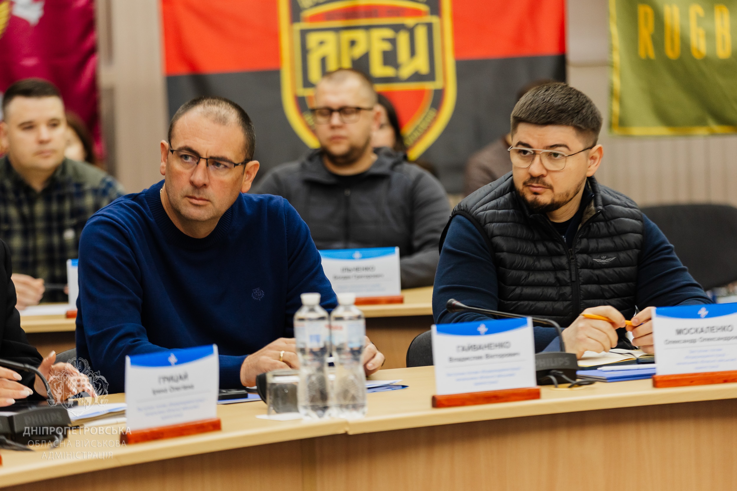 Заступники начальника Дніпропетровської ОВА – Владислав Гайваненко та Олександр Москаленко 