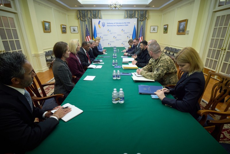 Володимир Зеленський провів зустріч із представниками оборонної компанії Lockheed Martin