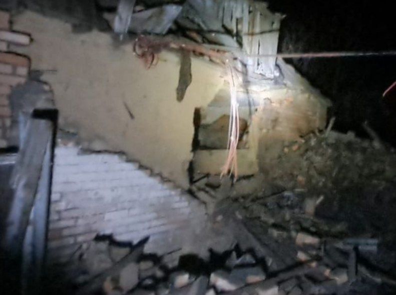 У Червоногригорівській громаді дім місцевих перетворився на руїни. 