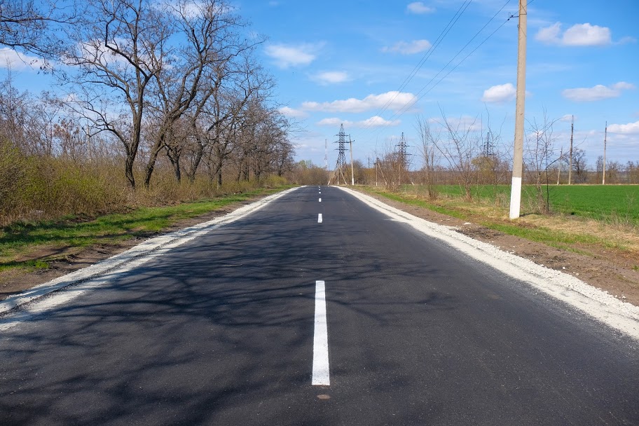 Капітально відремонтували й дорогу на виїзді із Солоного