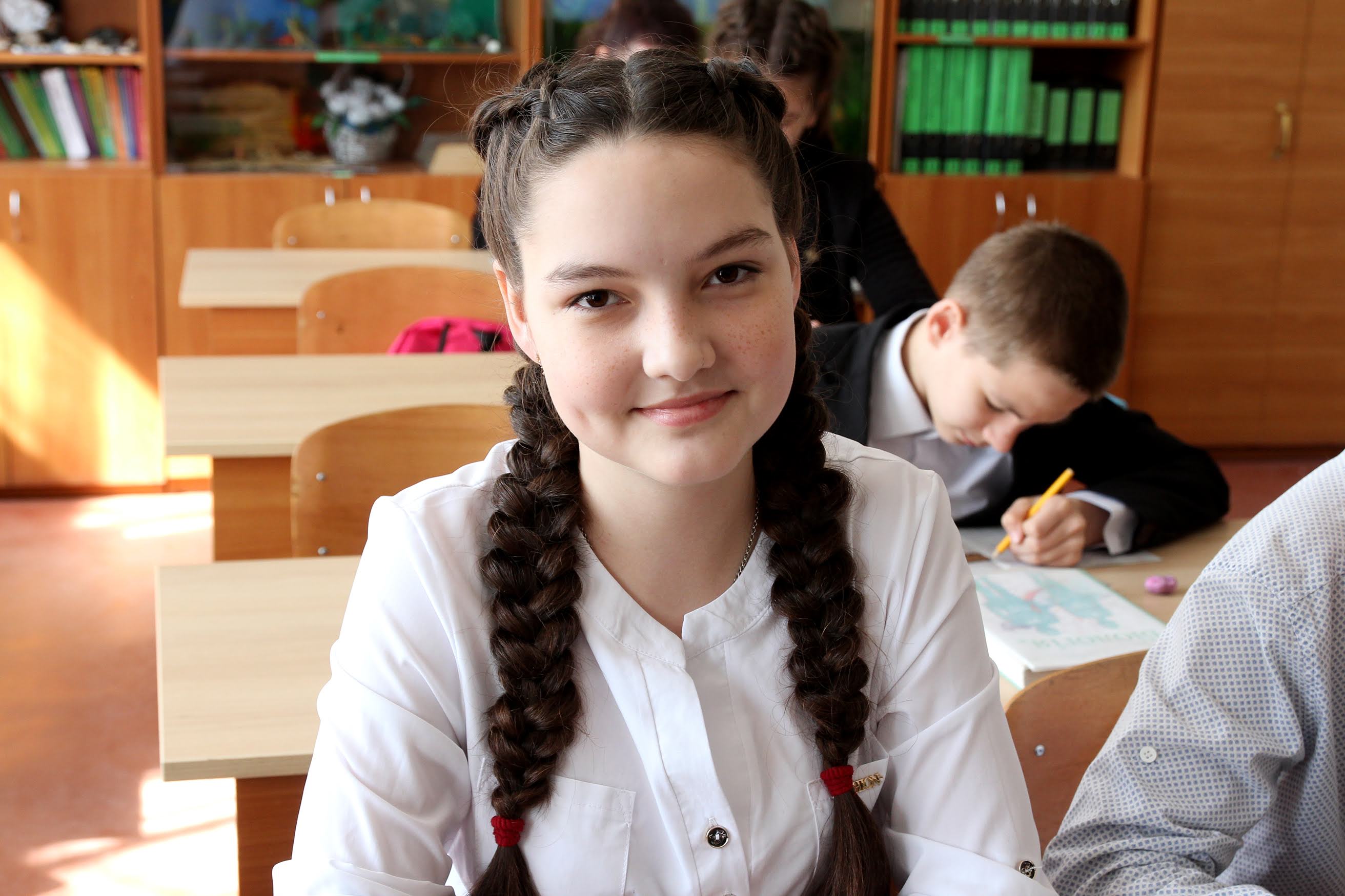  «У школі моєї мрії обов’язково буде спортивна зала, де кожен зможе знайти заняття до душі», – восьмикласниця Карина Миргородська