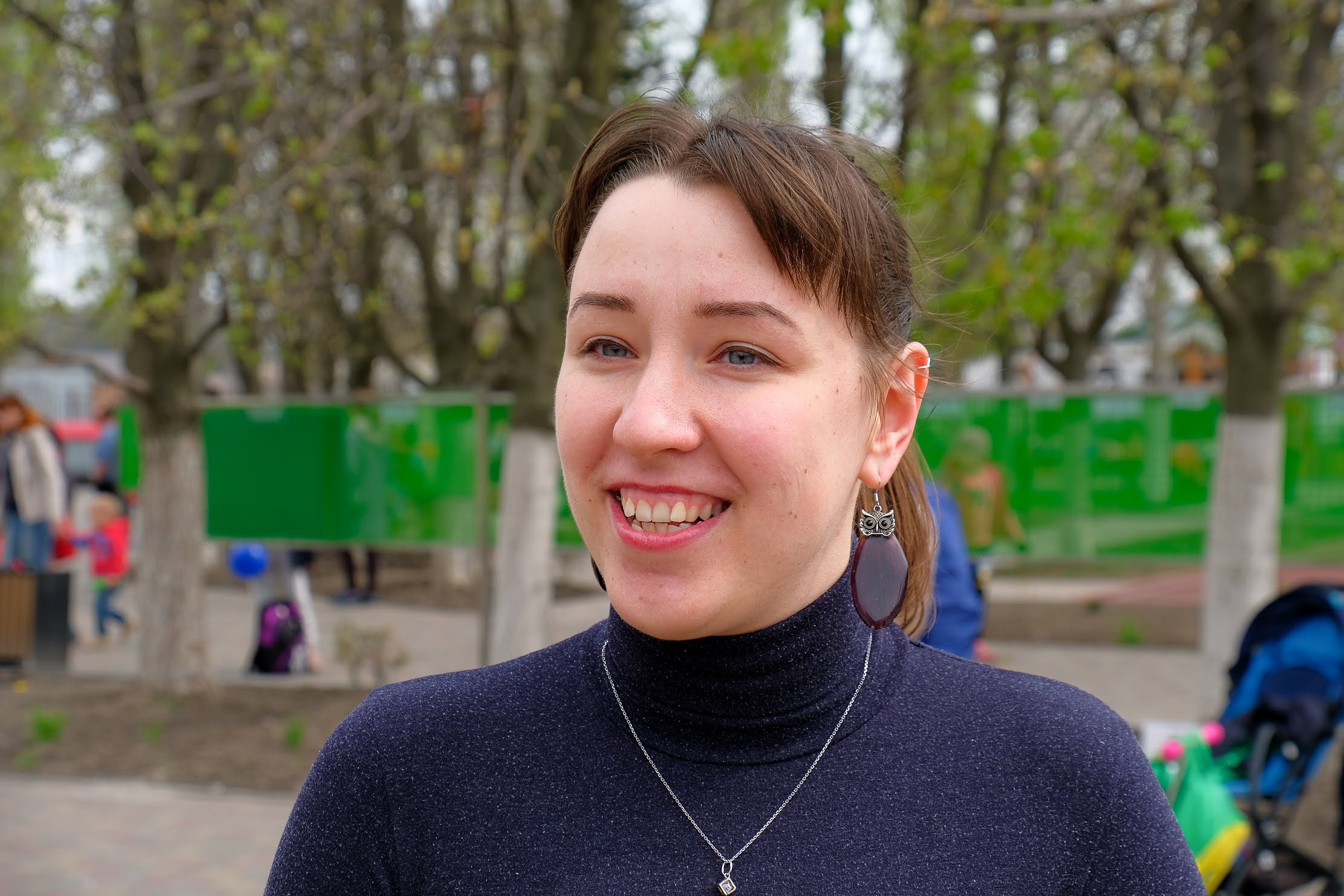 «А ще нам потрібна їдальня. Щоб вона була поруч, а не в сусідній школі. Її аромати покращували б навчальну діяльність», – розказала Юлія Подорожна.