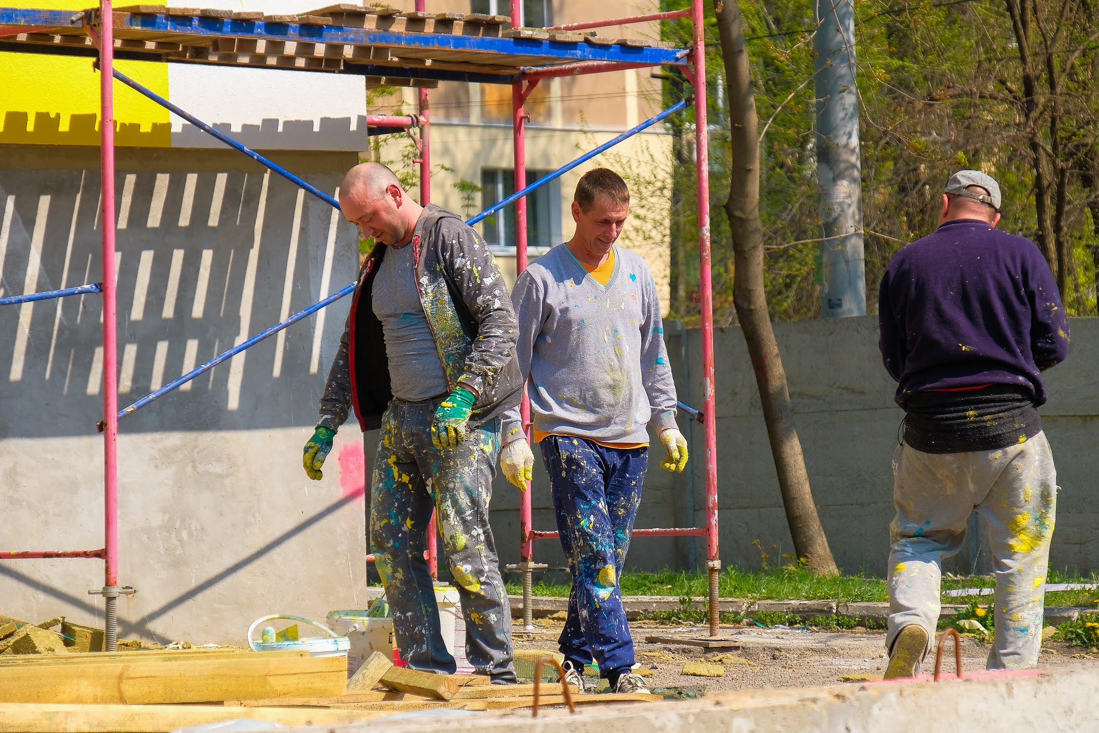 Роботи – у розпалі