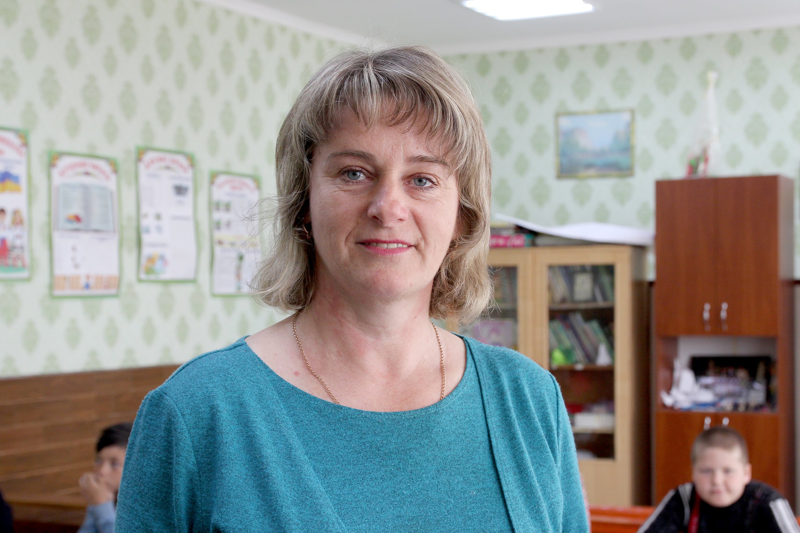 «Коли бачиш, як змінюється школа, хочеться працювати і працювати», –вчитель початкових класів Галина Ковчан