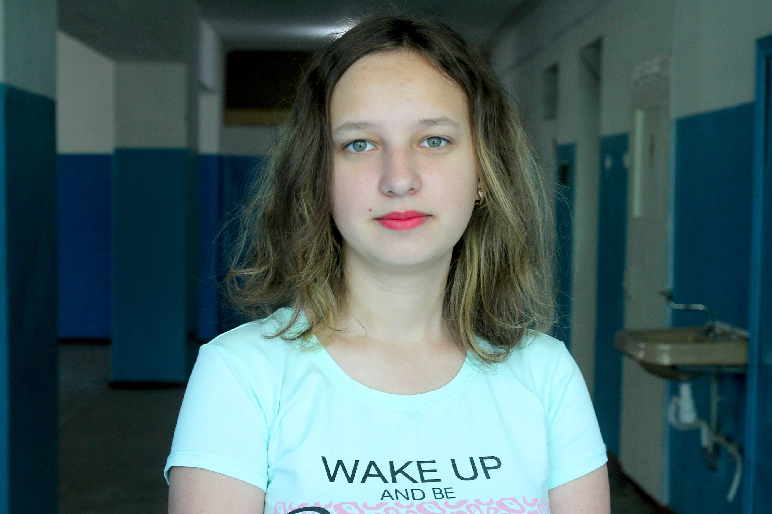 «Хочу, щоб моя школа відповідала європейським стандартам», – учениця дев’ятого класу Кароліна Полтавець
