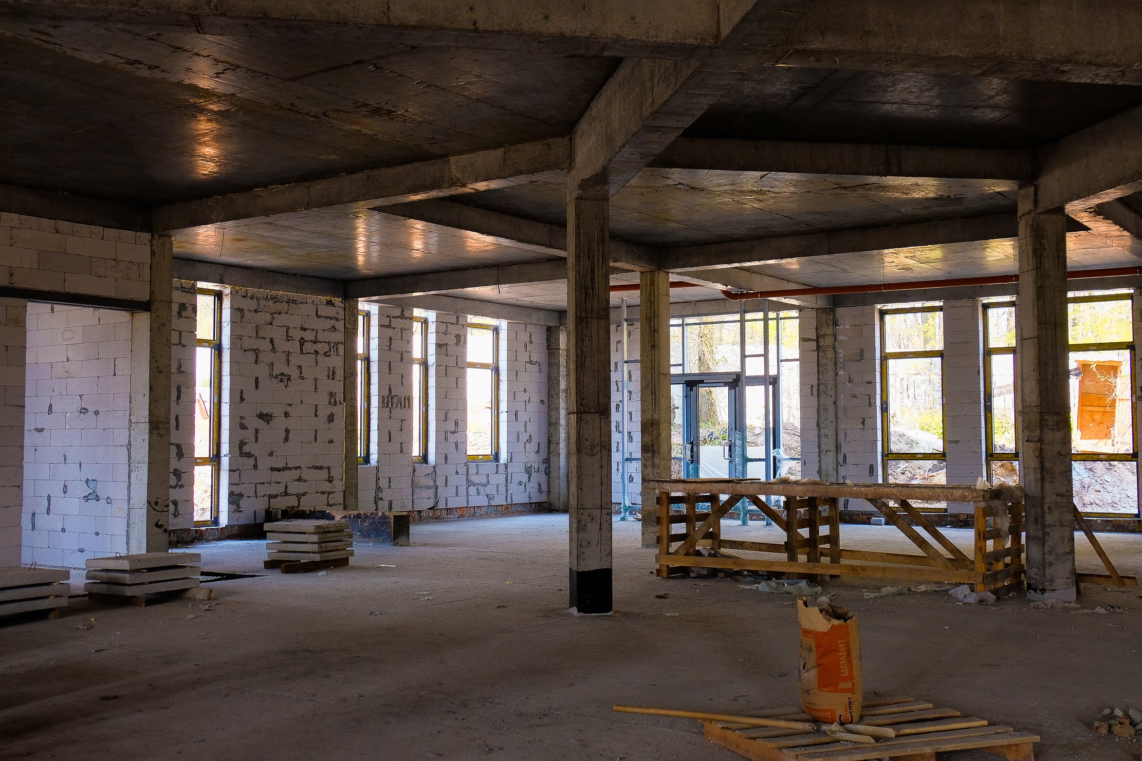  В Олімпійському будинку будуть роздягальні та душові, великий конференц-зал, офісні кабінети