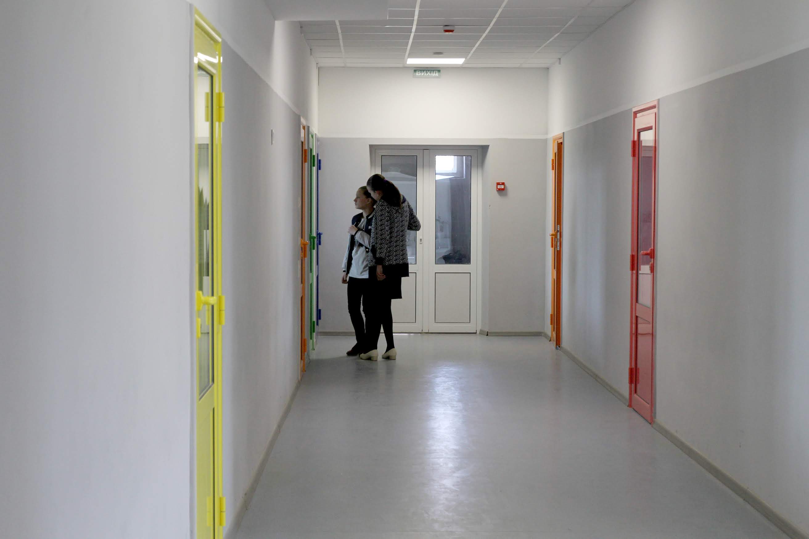 Сучасного вигляду набули коридори