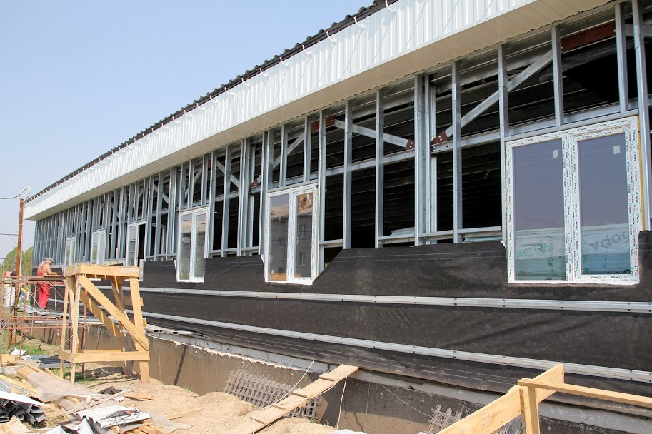 Вже на фініші зовнішні роботи