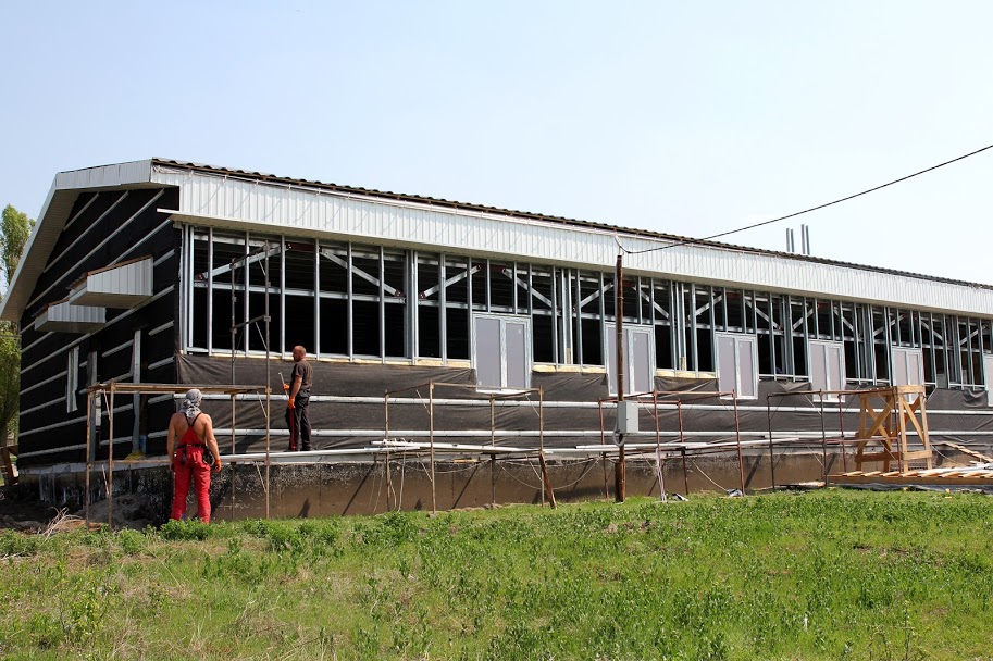 Майже готова покрівля