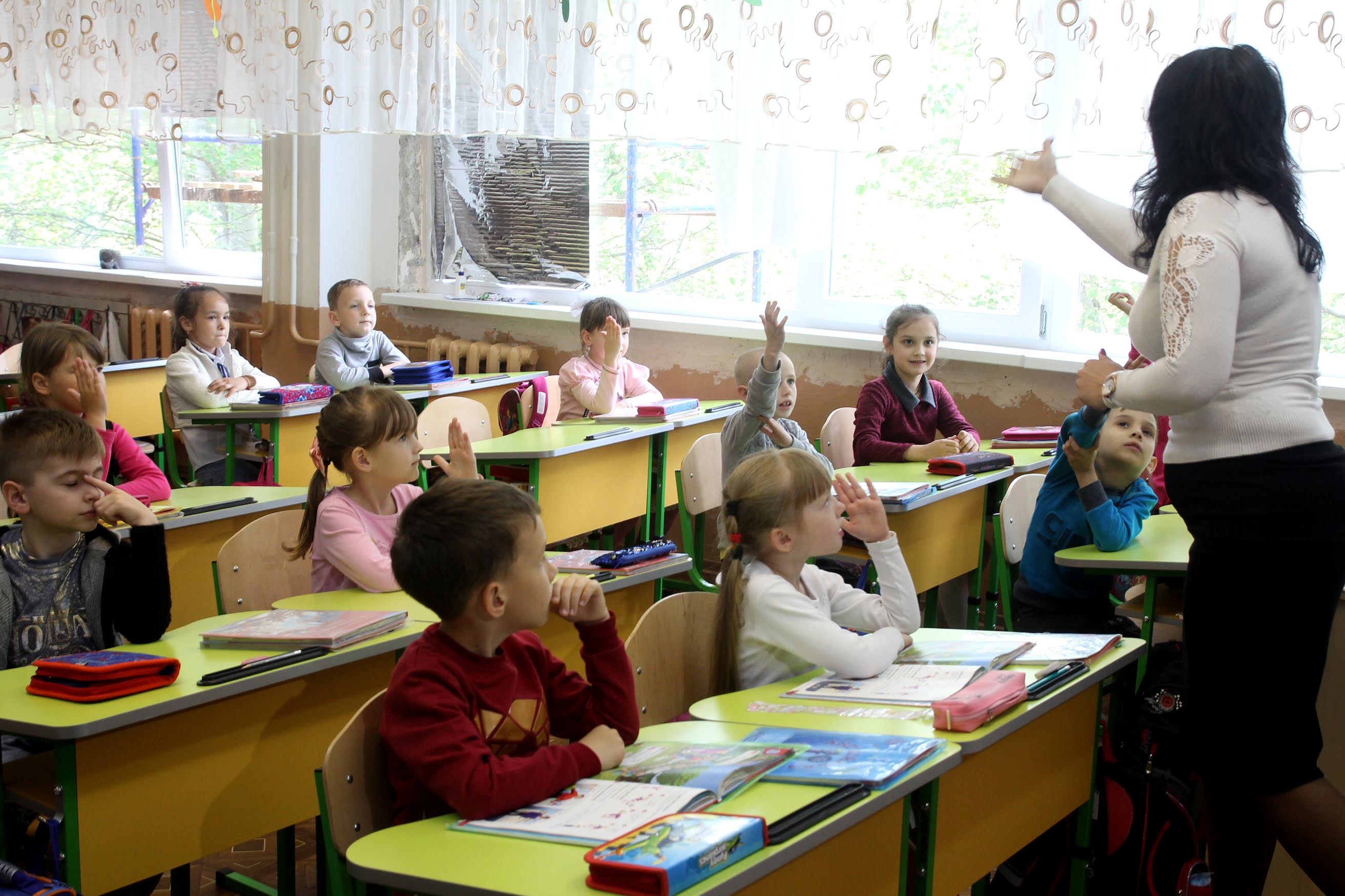 Учням подобається.