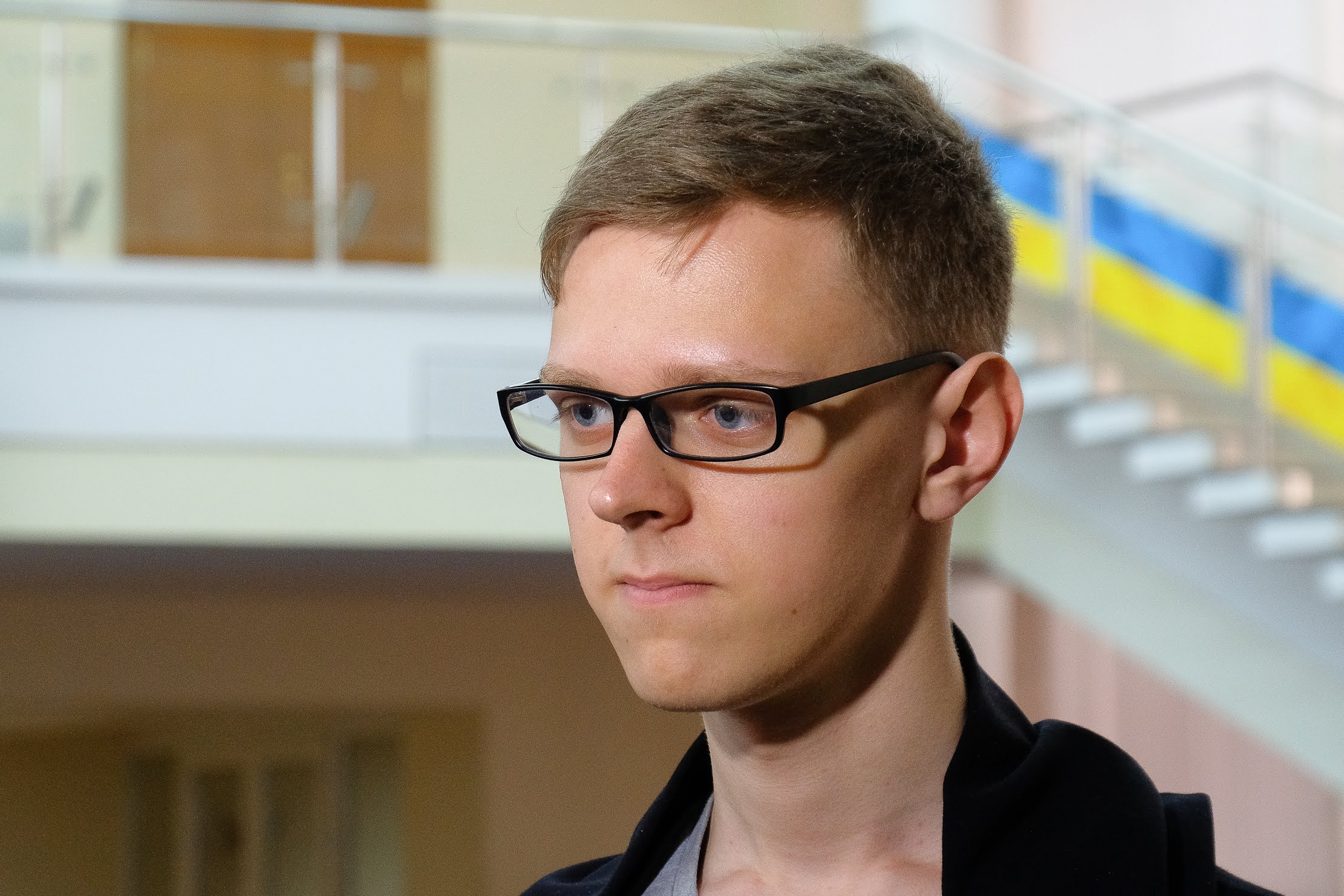 «Потрібно чітко зрозуміти, що ми хочемо досягти та що очікують від нас, та працювати далі у цьому напрямку», - студент Дніпропетровського національного університету ім. О. Гончара Дмитро Сиволап