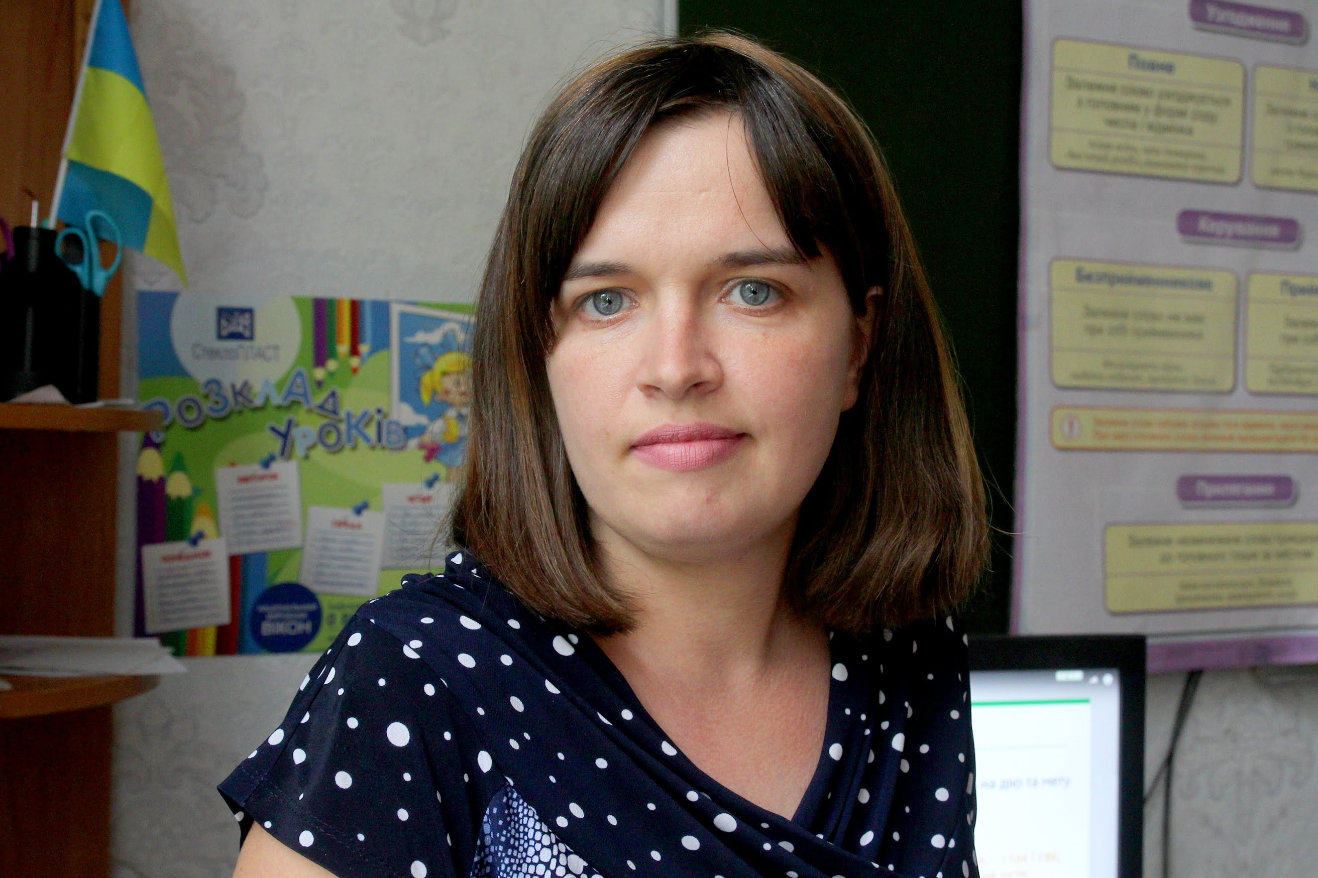 «Реконструкція дуже важлива, адже від затишку в школі залежить продуктивність учнів», – учитель української мови та літератури Ірина ГопайцаАктивні роботи – на фасаді